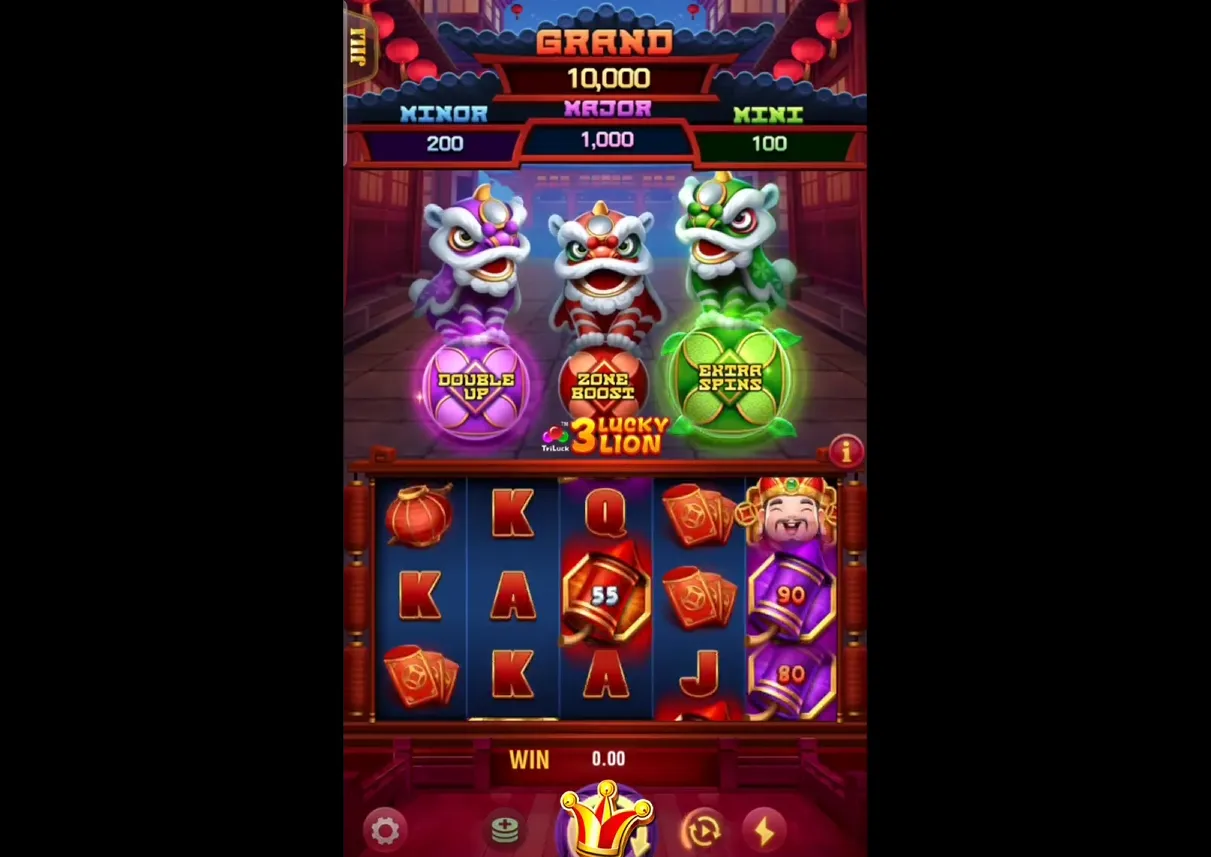 3 Lucky Lions demo