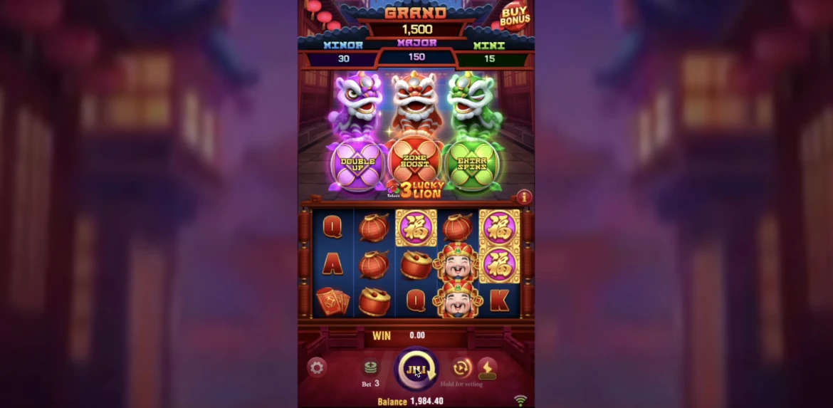 3 Lucky Lions